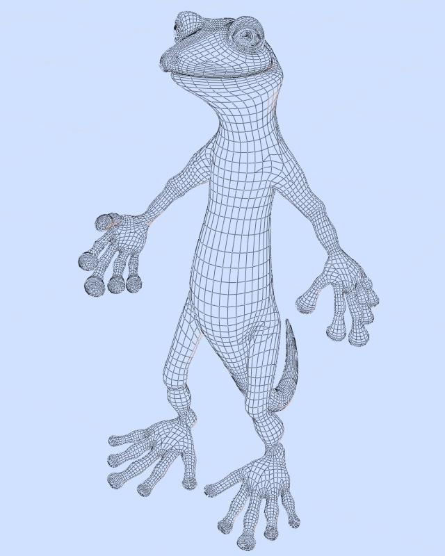 Gecko Wireframe
