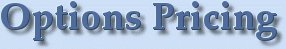 Options Pricing