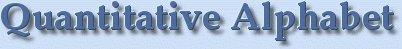 Quant Alphabet